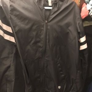 Forever 21 track jacket 3M reflective sz S